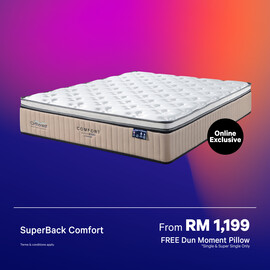 [Online Exclusive] Orthorest SuperBack Comfort Mattress